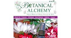 Desktop Screenshot of botanicalalchemy.com